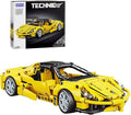 SIENON Technic Super Sports Car Building Kit Pull Back Race Car Toy, Racing Vehicle Collectible Model Supercar Building Construction Toys for Kids Girls Boys Age 6+ (391 Pcs)