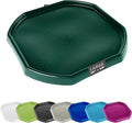 MEKA Tuff Tray for Sensory Play, Sensory Tray for Kids, Toddler Water Table, Tuff Spot Sensory Bin for Toddlers (Dark Green, Large (38" x 38"))