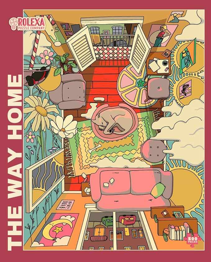 The Way Home 500 Piece Jigaaw Puzzle from Rolexa Puzzle Company