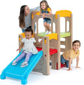 Simplay3 Young Explorers Adventure Climber and Slide - Indoor Outdoor Backyard Playset for Toddlers and Kids