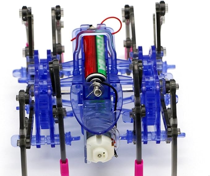 ELSKY Spider Robot Kit, Scientific Robot Toy, DIY Building Kit, Science Explorer Toys for Kids