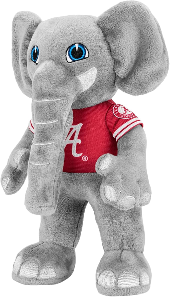 Bleacher Creatures Alabama Crimson Tide Al The Elephant 10" Mascot Plush Figures