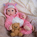 Baby Dolls - 17 Inches Real Life Girl Dolls with Soft Body, Gift for Kids 3+, Grandparents, New-Parents