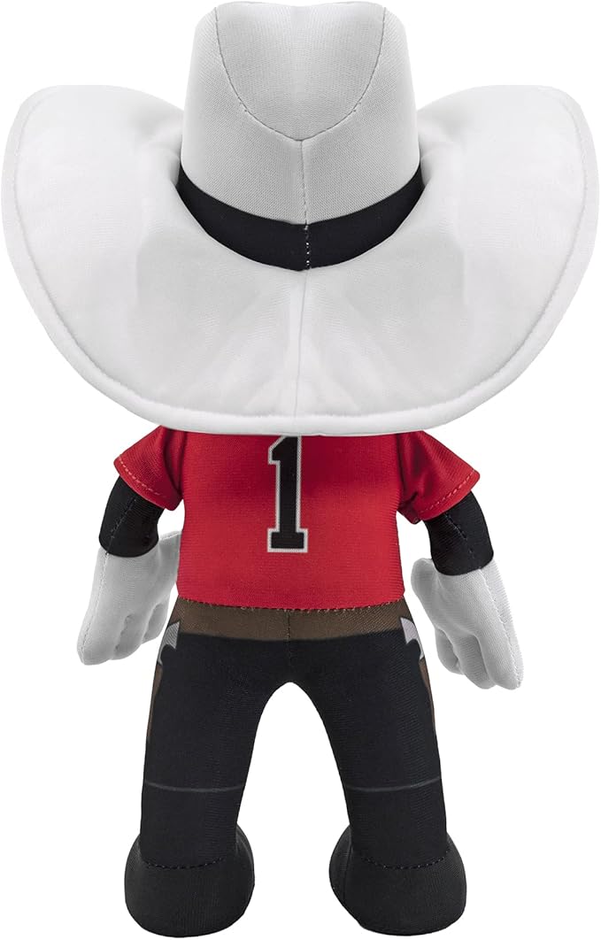 Bleacher Creatures Texas Tech Red Raiders Raider Red 10" Mascot Plush Figures - A Mascot for Play or Display