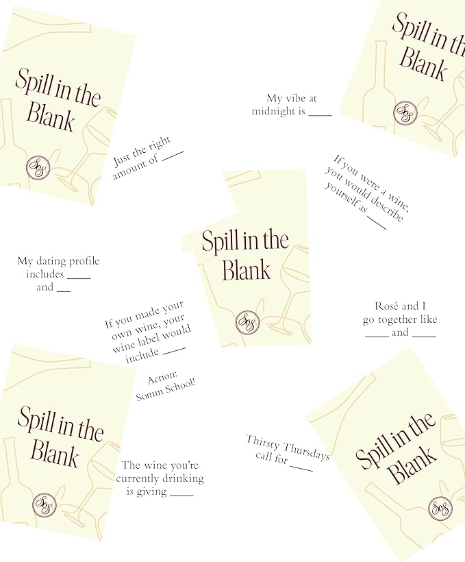 Sippin on Somethin' - Social Card Game for Trivia, Knowledge, and Learning About Wine, Have Fun and Foster Connection - Ideal for 4 to 20 Players
