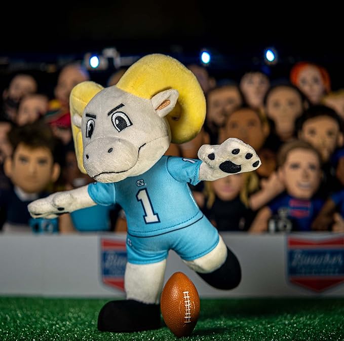 Bleacher Creatures North Carolina Tar Heels Rameses 10" Mascot Plush Figures - A Mascot for Play or Display