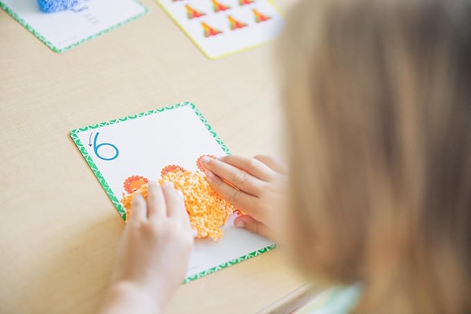 Educational Insights Playfoam Shape & Learn Numbers Set, Flash Card Set, Preschool Kindergarten Classroom Essentials, Ages 3+