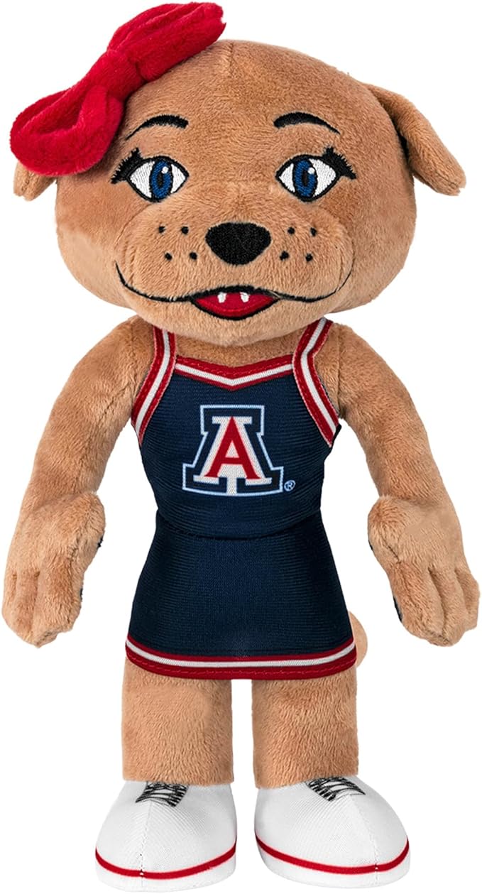 Bleacher Creatures Arizona Wildcats Wilma 10" Mascot Plush Figure - A Mascot for Play or Display