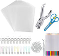 Shrinky Dink Sheets Kit Shrink Plastic Sheets Shrinky Dink Paper Kit with 25pcs Shrink Film Sheets+Tools Shrink Art Heat Shrink a Dink Shrinky Dink Keychain Kit for Create Keychains and DIY Crafts