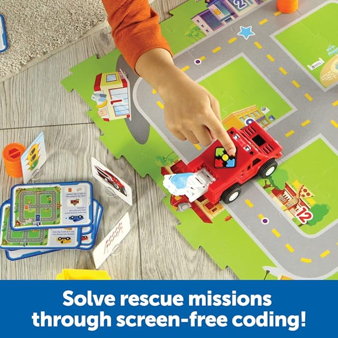 Learning Resources Switcheroo Coding Crew - Code Games for Boys and Girls, Robotics for Kids, STEM Programming, Engineering Gift Set, Montessori Activity Toy, Problem Solving School Projects