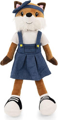 Plushible Soft Baby Doll, 18 Inch Fox - Plush Rag Doll with 2 Clothing Sets, My First Plush Toy for Girls, Boys & Infants, Soft Baby Stuffed Toy, Adorable Companion for 1 Year Old & Up