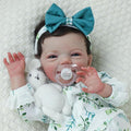 Lifelike Reborn Baby Dolls - 18 Inch Soft Vinyl Realistic-Newborn Baby Dolls Poseable Real Life Baby Girls Dolls with Accessories and Gift Box for Kids Age 3+