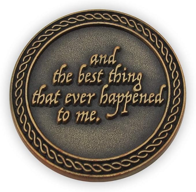 Bulk Set of 3 Romantic Love Expression Coins, You are My True Love, & The Best Thing That Ever Happened to Me, Anniversary Pocket Tokens for Date Night, Love Gift for Men & Women, from Him or Her