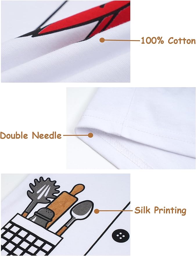 A&J DESIGN Pure Cotton Printed Pjs for 2-14 Years Kids, 2-Piece Long-Sleeved Pajamas Set