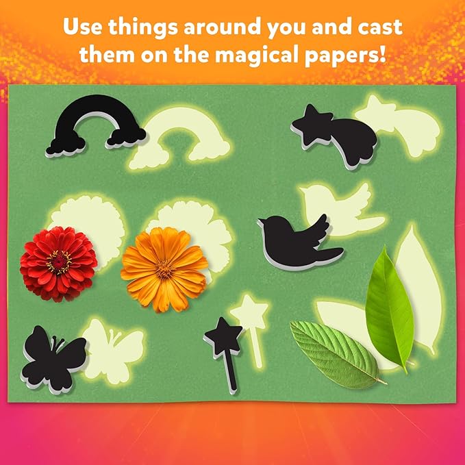 Skillmatics Sun Paper Art Kit - STEM Craft Kit for Kids with Decorative Paper, Stencils & Markers, Unicorn & Princess Designs, Mess-Free Indoor Fun, Gifts for Girls Ages 4, 5, 6, 7, 8, 9, 10, 11, 12