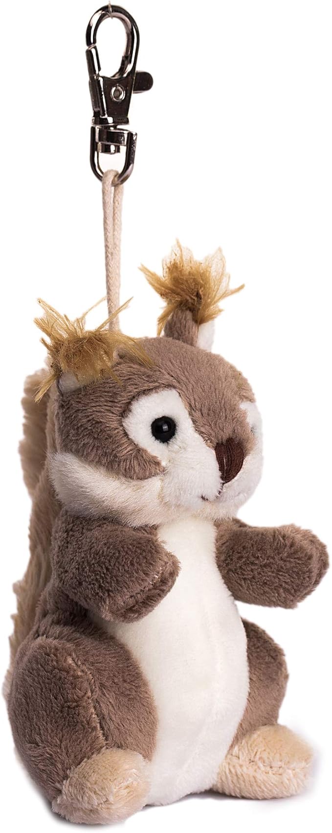 Dilly dudu Squirrel Stuffed Animal Plush keychain 4-Inch