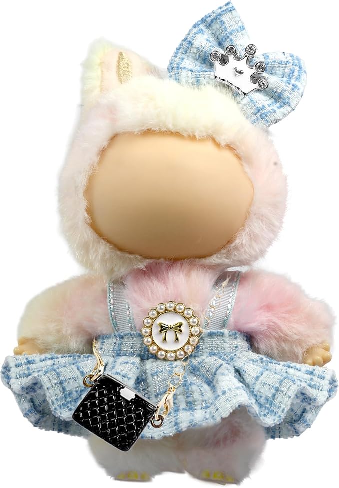 Clothes for LABUBU Doll (NO Doll),Outfit for LABUBU,Clothes Set for LABUBU Dress Up,Accessories for LABUBU
