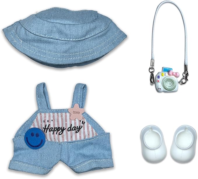 17cm Doll Clothes Set Fashion Doll Clohtes with Accessories of Doll Clothing Suitable for Various Outfits of Dolls (Style A)