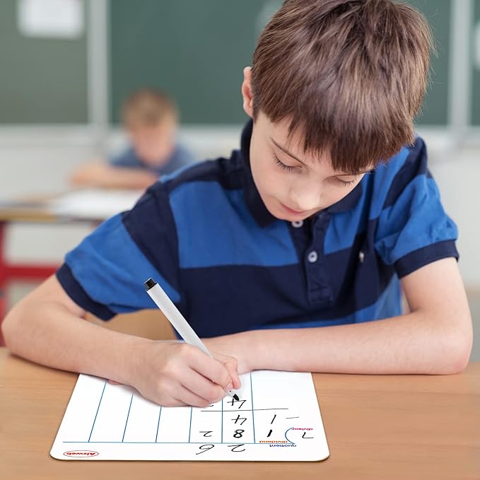Dry Erase Long Division Whiteboard