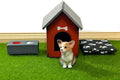 Enhanced Dollhouse Family Pets Miniature Dollhouse Animal Set (Dog)