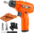 Toy Drill Set for Toddlers 1-3，Electric Power Kids Drill and Screw Set，Kids Pretend Play Tool with Realistic Sound & Action，Preschool STEM Toy for Home & Classroom, Ages 3+