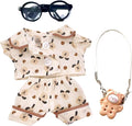 17cm Doll Clothes Set & Outfit Set for 17cm Dolls - Premium Fashion Dresses with Accessories, Luxury Chic Doll Clothing & Style Bundle,Just Clothes (Style-15)