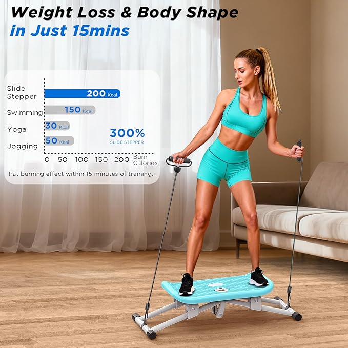 Balance Board Trainer with Resistance Bands – Multifunctional Core & Stability Training Equipment for Home Gym, Full Body Workout, Balance, Strength & Coordination