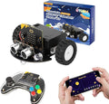 Robotics for Kids Ages 8–12 12-16,ACEBOTT Smart Robot Car Kit Compatible with BBC Micro:bit V2,STEM Toys Coding Robot Kit Compatible with LEGO,Gift for Kids and Teens(Not Included Wireless Controller)