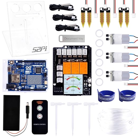 GeeekPi UNO R4 WiFi Project Kit, Water Printing Kit with UNO R4 WiFi Board, Tutorials for Programming
