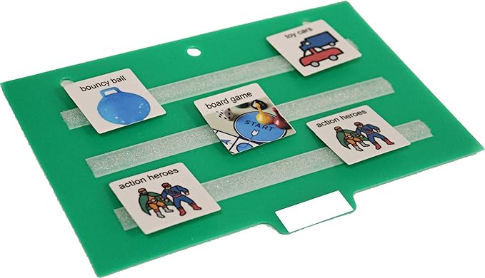 Smile4autism Small 5x8” Tools Perfect to Keep Your Loose Visual Picture Cards Organized. Autism, ABA, ADHD, Language & Apraxia Aspergers