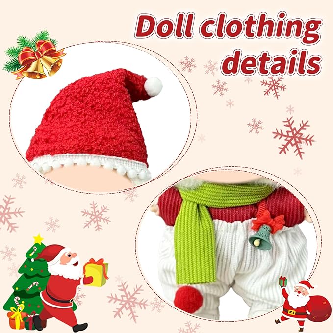 Doll Clothes 17cm/15cm Outfit Set Party Clothes High-End Fashion Outfits Suitable Accessories Christmas Cloak Halloween Premium Clothing 5.91-6.7 inch (No Doll) (LBB-258)