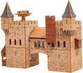 Rook P Castle Tower - 3D Wooden Puzzle - DIY 28mm Scale Model Building Kit - Educational Toy - Creative Gift - Tabletop Miniature Terrain Kit
