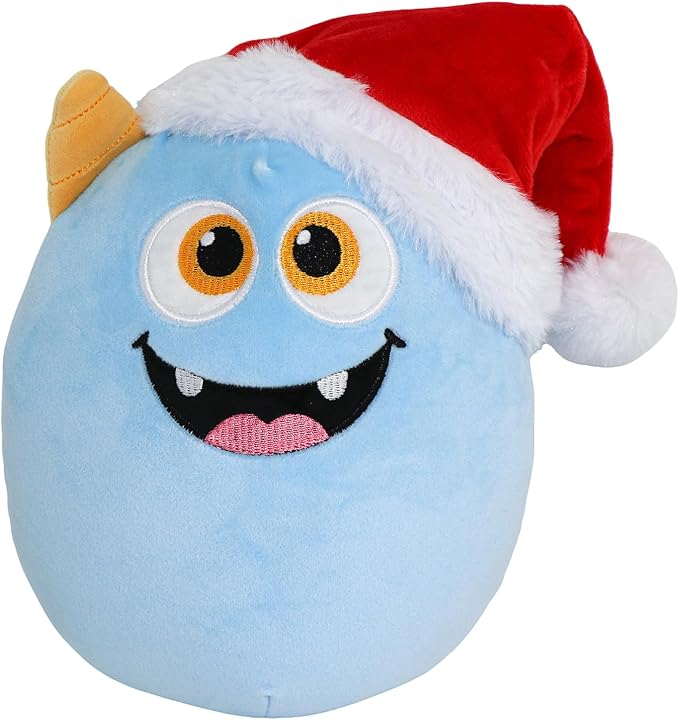 Christmas Plush Monster, Cute Christmas Stuffed Animal Gift for Kids