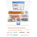 350 Jumper Wires Kit 14 Lengths Assorted Preformed Breadboard Jumper Wire, for Prototyping Solder Circuits, with Free Box