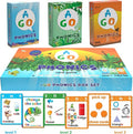 Phonics Card Game (3 Level Box Set). Build Reading Skills, Learn Words and Phonics Sounds While Playing a Fun Card Game! 3 x Playing Card Decks in a Magnetic Box