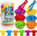Counting Koalas Toys Matching Games with Sorting Bowls Sorting Toy for Toddlers Preschool Learning Activities for Math Color Sensory Montessori Fine Motor Skills Toys for 3 4 5 Years Old Boys Girls
