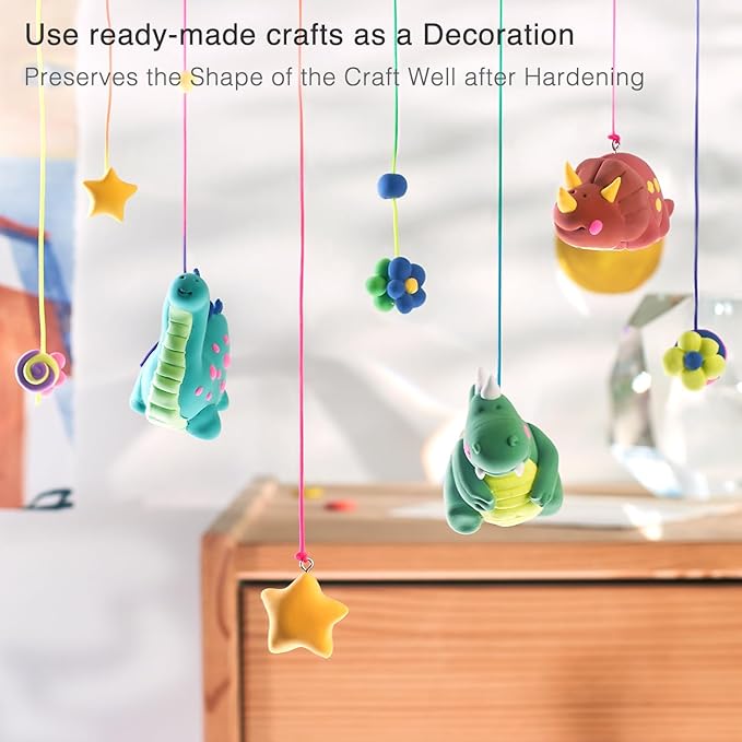 FlyFlag Air Dry Clay - 100 Colors, Ultra Light and Soft, Non-Toxic Modeling Clay for Kids with Tools and Tutorials, for Creative Play and Learning