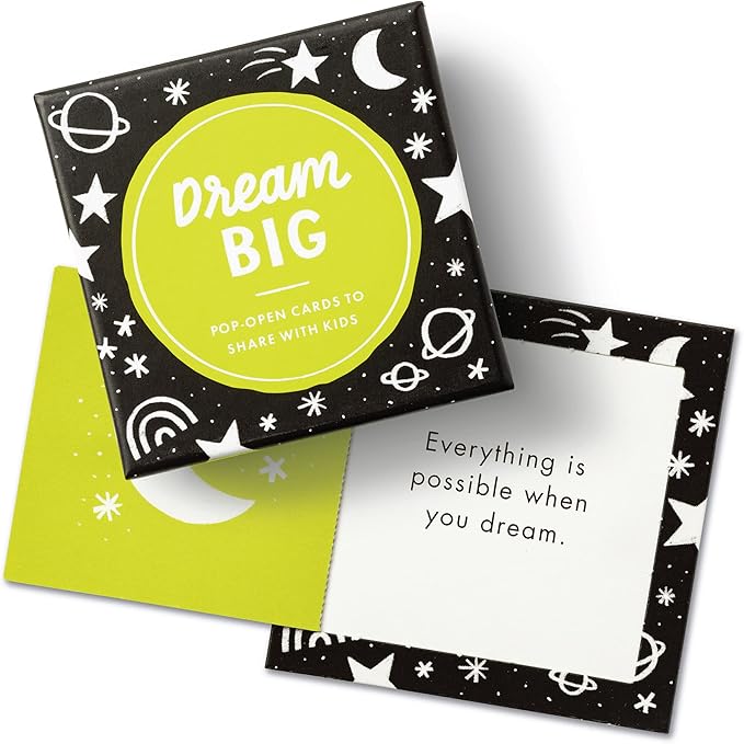 Compendium ThoughtFulls for Kids – 3 Pack of You're Amazing, I Love You, Dream Big – 90 Pop-Open Cards to Share with Kids, Each with a Different Inspiring Message Inside
