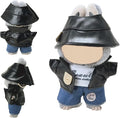 17cm Doll Clothes Set(No Doll), Hat & Overalls Set for 17cm Labubu Suit, Cute Cloth for Dress up Unique Style Dolls Outfit Stylish Clothes for Labubu (Suit 4pcs)