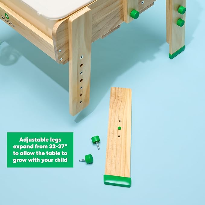 KiwiCo Water and Sand Sensory Table - 26 Accessory Pieces for Toddlers Ages 3+