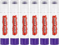 PATIKIL Tempera Paint Sticks, 6 Pcs Solid Tempera Paints Sticks Washable Bulk Markers Pen Quick Drying for Artists Beginners Art Supplies, Purple