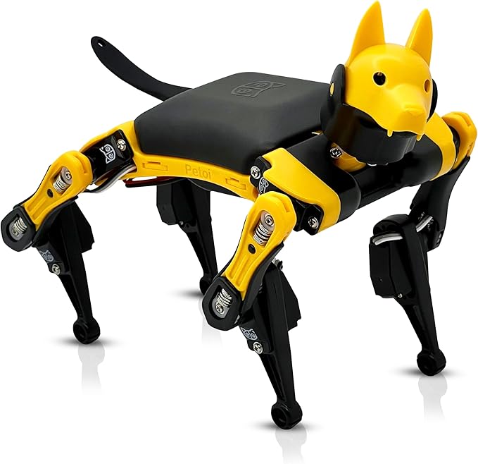 Petoi Robot Dog Bittle X V2 Alloy Servo (Construction) | Robotics Kit | Coding Smart Robot Kit, Voice Control, Programmable Quadruped Robot, Open Source, STEM & Robotics Education