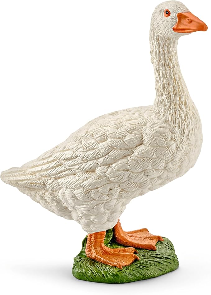 Schleich Farm World 5-Piece Farm Animal Toy Set Including Cute Llama, Rabbit, Sheep, Hen and Goose Figurines - Realistic Animal Toys for Toddlers & Kids Ages 3+