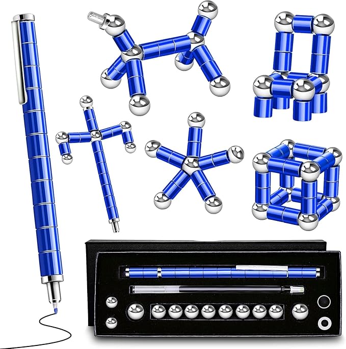 Magnetic Fidget Pen Toys for Teens - Unique Birthday Gifts for Young Men Fun Gifts for Teenage Boys Girls Novelty Christmas Stocking Stuffers Adults Cool Gadget Stuff for 14 15 16 17 18 Year Old Boy