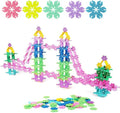 QUN XING STEM Toys Building Blocks Educational Toys 720 Pieces Construction Interlocking Plastic Flake Disc Set Great STEM Toy for Kids 6+ Years Old Boys and Girls