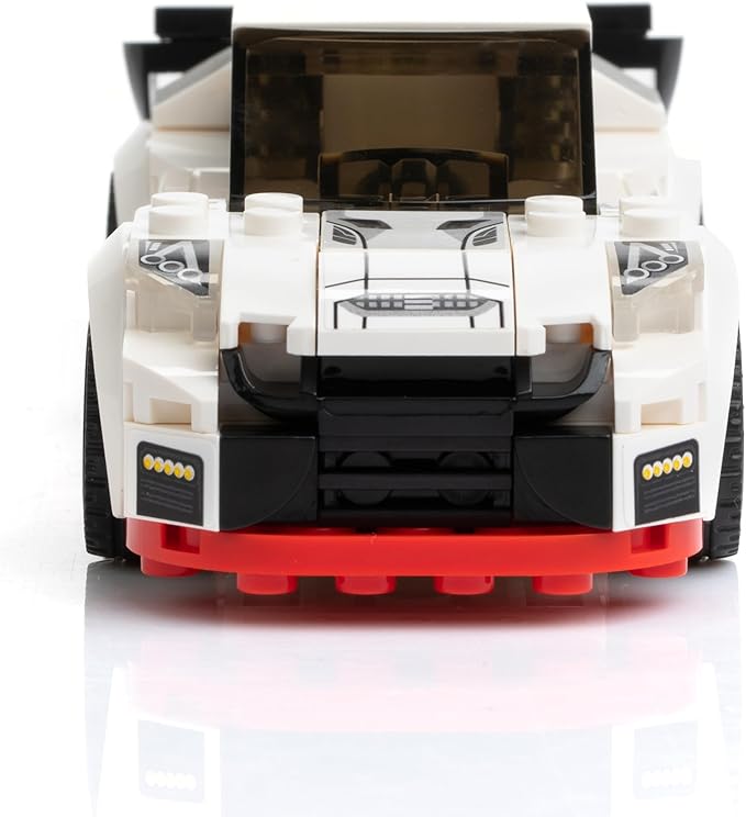 Block Builder Racing Car Building Block Set (229 Pieces). Racing Car Building Blocks for Kids and Adults
