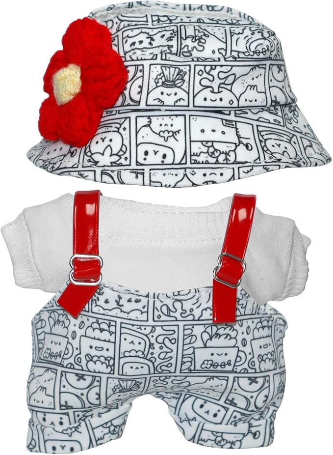 17cm Doll Clothes & Outfit Set for 17cm Dolls Hoodies Jeans Accessories Outfits Luxury Chic Doll Clothing & Style Bundle(NO Doll)