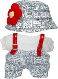 17cm Doll Clothes & Outfit Set for 17cm Dolls Hoodies Jeans Accessories Outfits Luxury Chic Doll Clothing & Style Bundle(NO Doll)