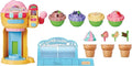 KONGSUNI Series, Youngtoys playset Bath Restaurant Shower Teeth Veggie Cake Bakery ice Cream Nurse Cooking (Ice Cream Shop (English Package))