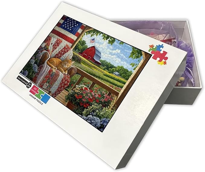 Adult Jigsaw 500 Piece Wooden Puzzle, Garden Sofa Lounge Cat Home Art, Jigsaw Puzzle Family Activities Adult Gifts, Family Stress Relief Gifts